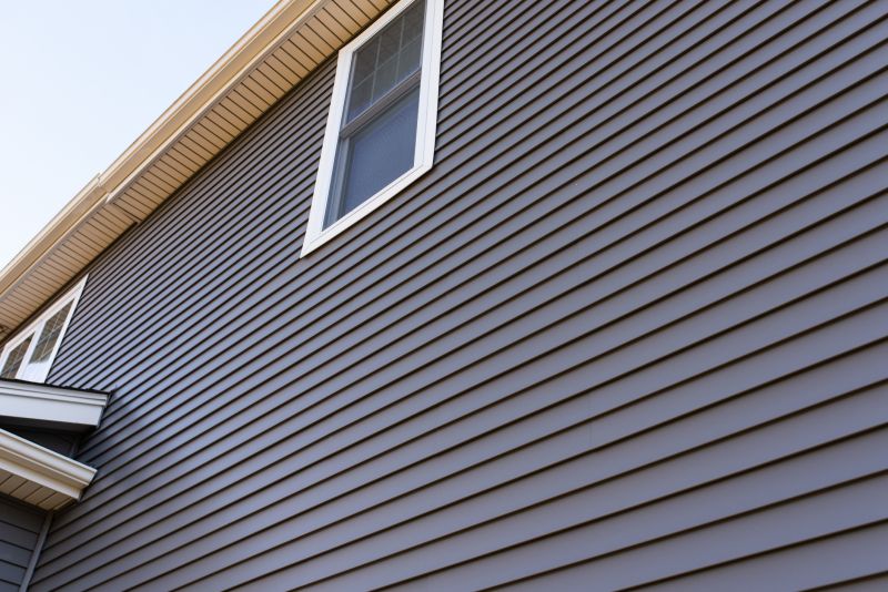 Siding Finish on a Home